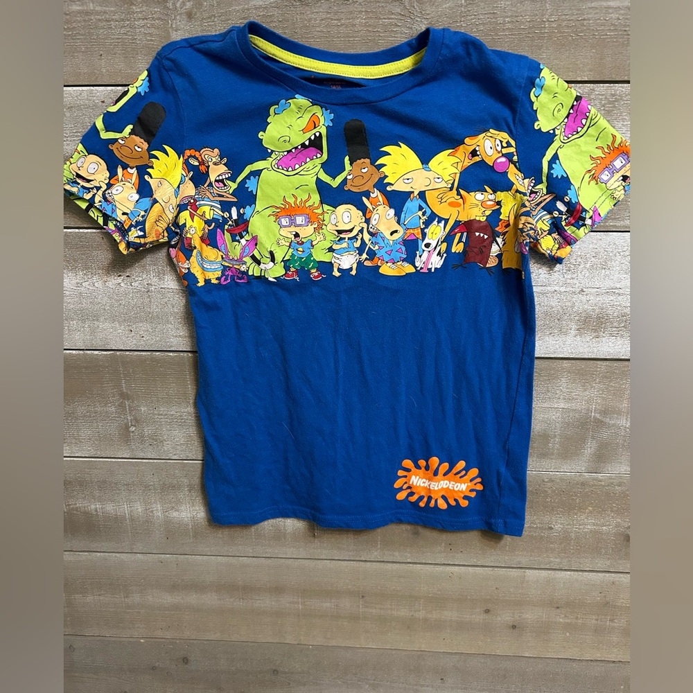 Nickelodeon Blue Character T-Shirt